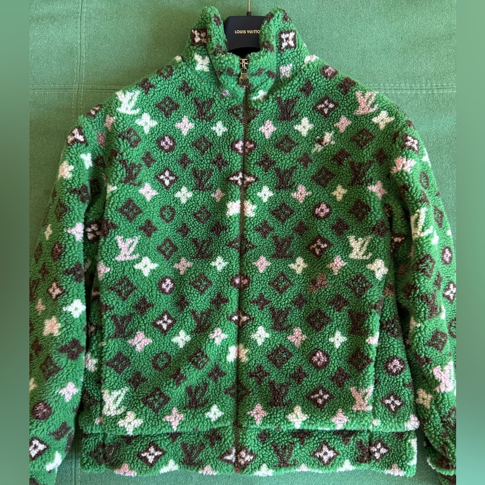[SOLD 💔]Louis Vuitton x Tyler the Creator Monogram Craggy Fleece Blouson